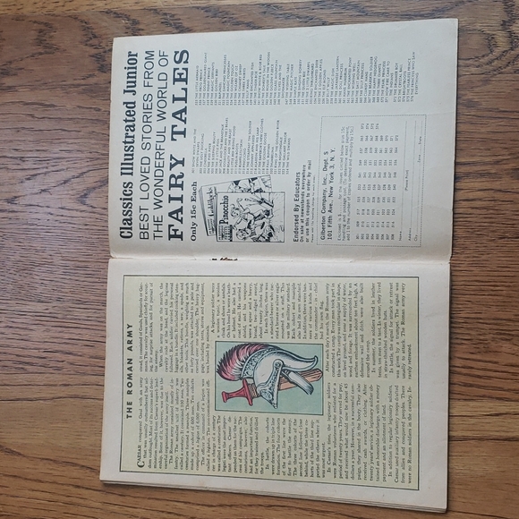 Vintage 50s Classics Illustrated No. 130 Caesar's Conquests Julius Caesar Comic - Picture 15 of 16